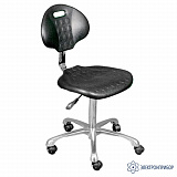 VKG C-320/KJ260 ESD — антистатический полиуретановый лабораторный стул с регулировкой угла наклона спинки — с газлифтом KJ/260