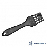 41-099-0091 — антистатическая щетка общего назначения с жесткой щетиной — 8×40×165 мм