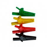 Комплект щупов типа «крокодил» — с шириной губок 4 мм для вольтамперфазометра ВФМ-3