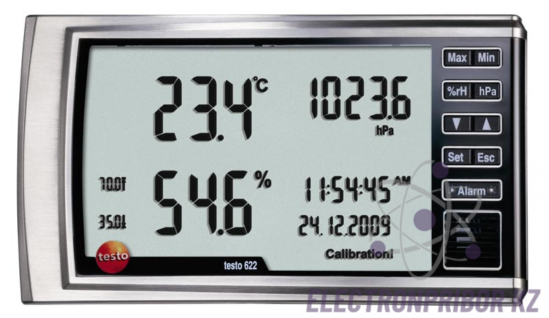 testo 622 — прибор точного измерения температуры, влажности, абсолютного давления