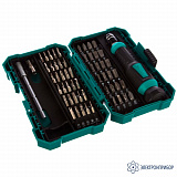 ProsKit SD-9857M — отвертка в наборе с насадками и адаптером-удлинителем