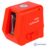 RGK ALPHA 201 — лазерный уровень (красный луч / 10м)