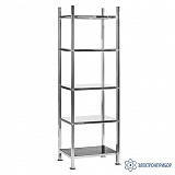 КР-СТ — стеллаж из нержавеющей стали серии Кристалл