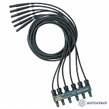 Fluke IP65 VOLT CONN — разъем с классом защиты IP65 для проводов питания и измерительных проводов
