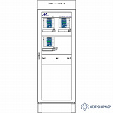 ШЭРА-ОМП-3004 — шкаф определения места повреждения линий 6-750 кВ (3 линии)