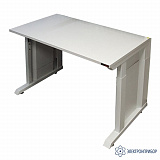 С6-1200х500 ESD HPL (цвет RAL 7035) — стол рабочий основной антистатический (ЛДСП с антистатическим HPL пластиком)