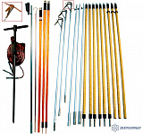 КШЗ-10Н — комплект штанг для заземления воздушных линий 6-10 кВ