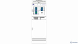 ШЭРА-ТТ-3007 — шкаф защит трехобмоточного трансформатора — АУВ стороны ВН и автоматического регулирования напряжения