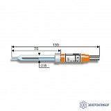 ЭСр-10107/3.5 — электрод сравнения лабораторный двухключевой (Ag/AgCl)