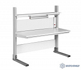 АЛФ-12-7 ESD — стол рабочий серии АЛЬФА одинарный — антистатическое исполнение