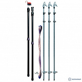 КШЗ 6-10 — заземление со штангами для установки с земли