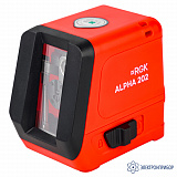 RGK ALPHA 202 — лазерный уровень (зелёный луч / 20м)