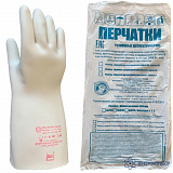 Перчатки диэлектрические класс 0 ГОСТ 12.4.307-2016,