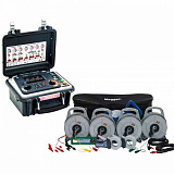 DET2/3 100M KIT — измеритель сопротивления заземления (c комплектом штырей и испытательных кабелей 100 м)