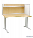 АРМ-4415-П — стол для офиса с эргономичной столешницей