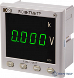 PZ194U-2K1T 1AO — вольтметр переменного тока — одноканальный (дополнительно 1 порт RS-485 Modbus RTU; 1 аналоговый выход)