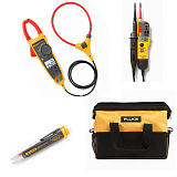 Fluke 376 kit — токоизмерительные клещи в комплекте с T150, 2AC, C550