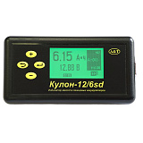 Кулон-12/6sd — индикатор емкости свинцовых аккумуляторов