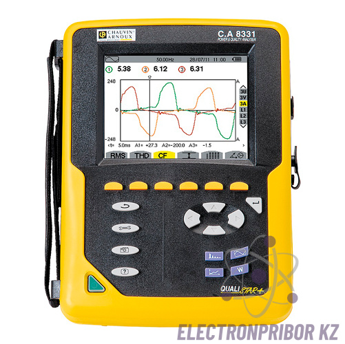 C.A 8331 — анализатор параметров электросетей и качества электроэнергии (без токовых клещей)