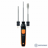testo 915i (0563 5915) — набор температурный в кейсе со сменными погружным/проникающим — поверхностным и воздушным зондами