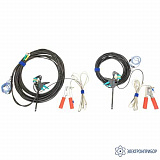 Комплект проводов и зажимов для снятия частотных характеристик трансформаторов,