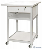 АРМ-5055-ESD — стол подкатной с ящиком с антистатической столешницей