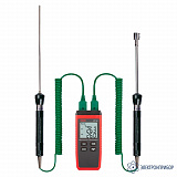 RGK CT-12+TR-10W+TR-10S — контактный термометр с погружным зондом температуры и поверхностным зондом