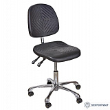 VKG C-300/KJ260 ESD — антистатический полиуретановый лабораторный стул с регулировкой угла наклона спинки — с газлифтом KJ/260