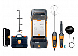 testo 400 (комплект для оценки качества воздуха и уровня комфорта в помещении со стойкой) — универсальный измерительный прибор для контроля микроклимата