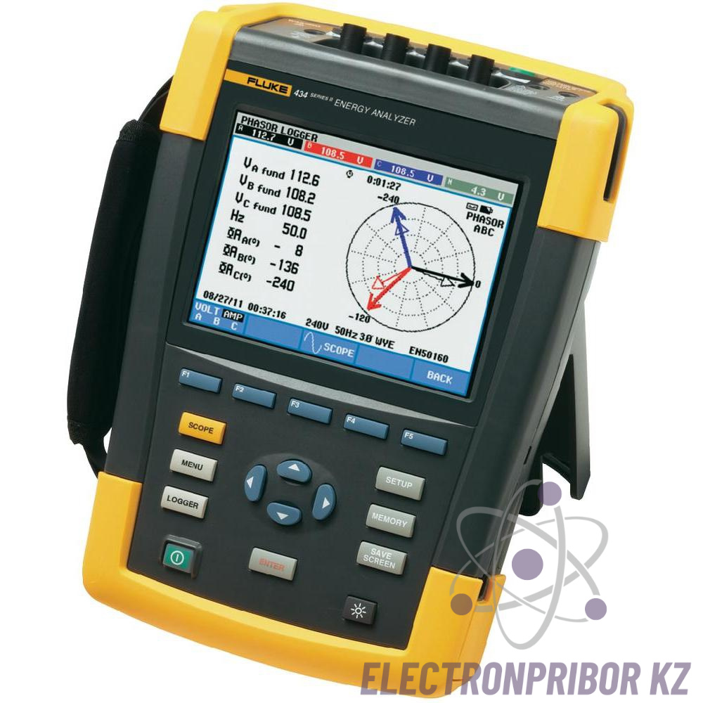 Fluke 434-II/BASIC — анализатор качества электропитания (без датчиков тока)