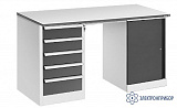СР-15-7+ДР-05+ТМБ-01 — стол рабочий КОНСТАНТ с драйвером ДР-05 и тумбой ТМБ-01