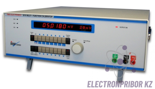 TE5018 — программируемый калибратор постоянного тока и напряжения
