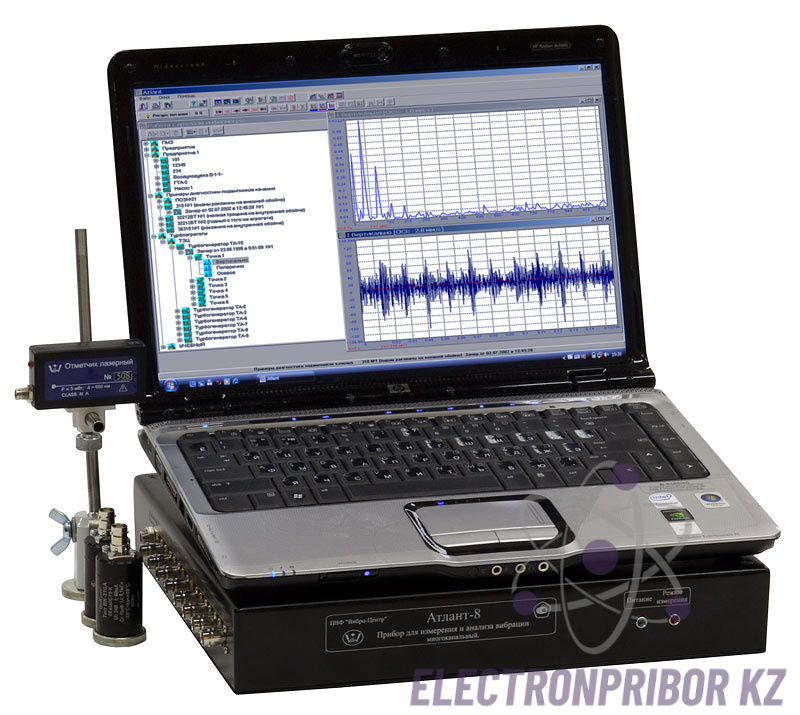 Атлант-32 — многоканальный синхронный регистратор и анализатор вибросигналов (виброанализатор)