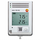 testo 160 IAQ — WiFi-логгер данных c дисплеем и встроенными сенсорами температуры, влажности, СО? и абсолютного давления для мониторинга качества воздуха в помещении