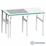 СВК-12-7/Л LAB RAL 9010 — стол весовой лабораторный комбинированный 1200х700мм (СВ/Г-6-5 слева)