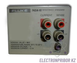 Fluke 742A-10 — стандарт сопротивления 10 Ом