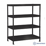 СТС/ВТ-15 RAL9005 — стеллаж усиленный серии Титан — 1500х1800х600 мм (цвет черный)