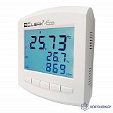 EClerk-Eco-M-RHTC-11 — измеритель-регистратор температуры — относительной влажности — уровня CO2 в воздухе с дисплеем