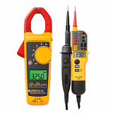 Fluke 325/T130 — комплект токоизмерительных клещей и тестера напряжения
