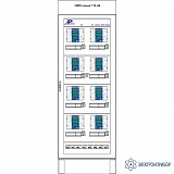 ШЭРА-ОМП-8004 — шкаф определения места повреждения линий 6-750 кВ (8 линий)