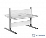 АЛФ-О-12-7 ESD — стол рабочий АЛЬФА островной — антистатическое исполнение