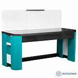 ВТ-12/Б-ФС — верстак серии Титан в базовой комплектации — столешница фанера/сталь