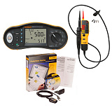 Fluke 1663/T130 KIT/F — комплект многофункционального тестера электроустановок и пробника напряжения с ПО FVF