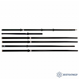 ШЭУ-10-5-6,6ДКФ (для условий повышенной влажности) — штанга электроизолирующая универсальная 6-110 кВ с влагостойким курсовым электроизолированным фонарем VONATEX