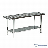 КР-СК — скамья из нержавеющей стали серии Кристалл