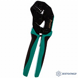 ProsKit CP-371A — клещи со сменными губками для обжима изолированных/неизолированных гильз до D4.0 с храповым механизмом