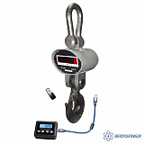 КВ-30Т-М с ПДУ180 индустриальные — крановые весы (морозоустойчивые) — 30000 кг — с пультом дистанционного управления