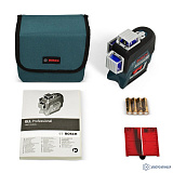 Bosch GLL 3-80 C (AA) + вкладка под L-BOXX — лазерный уровень