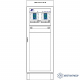 ШЭРА-ОМП-2004 — шкаф определения места повреждения линий 6-750 кВ (2 линии)