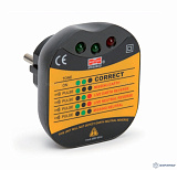 MS6860D — тестер электрических розеток и заземления